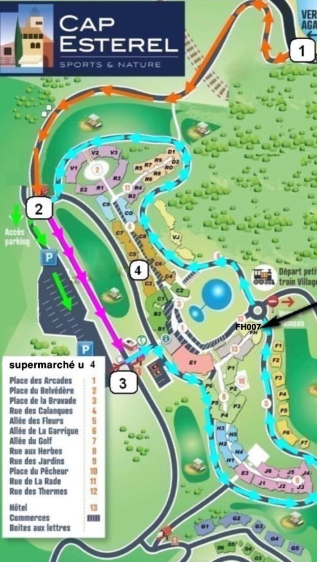 Saint-Raphaël T2 En Rez De Jardin Privatif Cloture , Cap Esterel Pierre Et Vacances ,Piscine Chauffee Des Le 05 Avril Au 02 Novembre מראה חיצוני תמונה