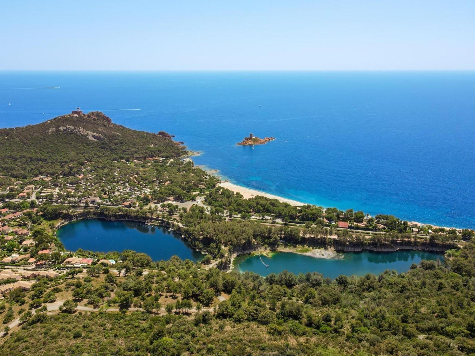 Saint-Raphaël T2 En Rez De Jardin Privatif Cloture , Cap Esterel Pierre Et Vacances ,Piscine Chauffee Des Le 05 Avril Au 02 Novembre מראה חיצוני תמונה